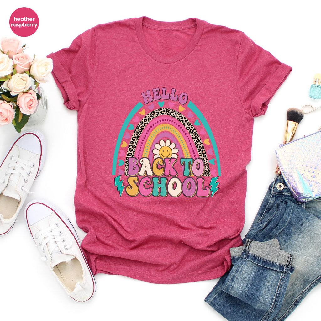 Inspirational Teacher Shirt, First Day Of School Clothing product image 53