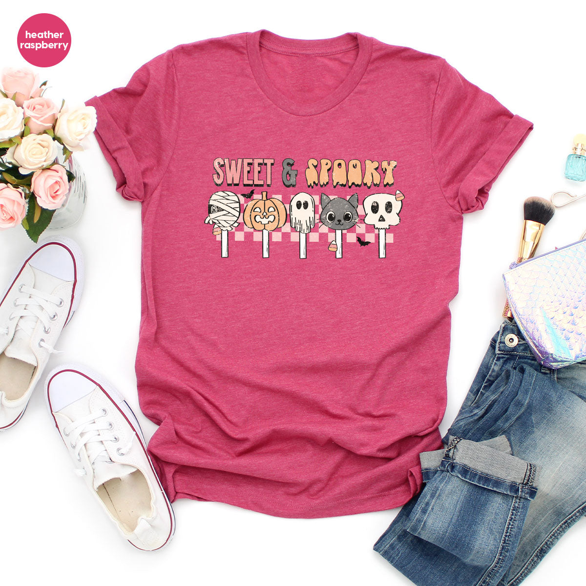 Retro Pumpkin T Shirt, Vintage Cat T-Shirt, Sweet Toddler product image 164