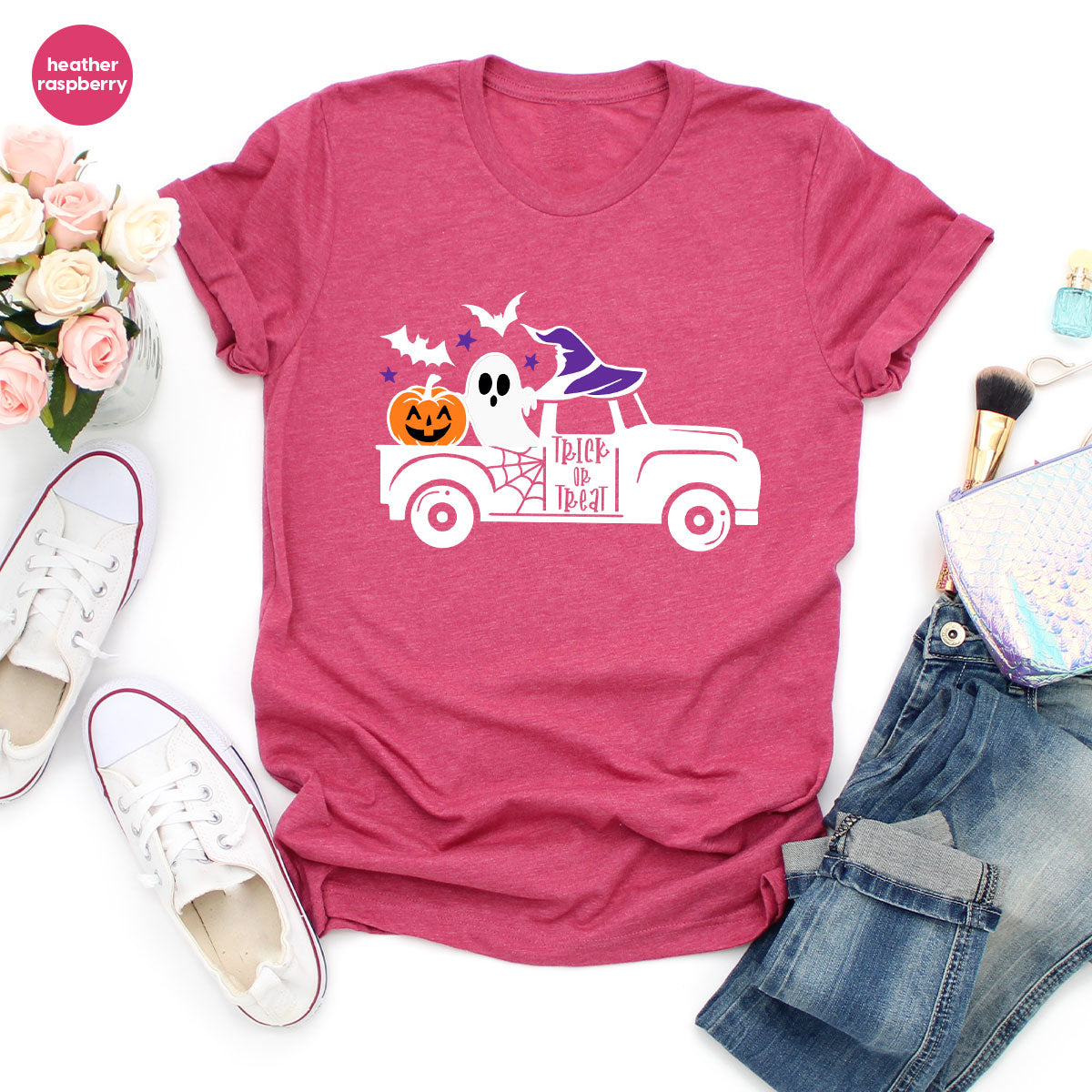 Halloween Sweatshirt, Gifts, Pumpkin Graphic Tees, Spooky product image 127