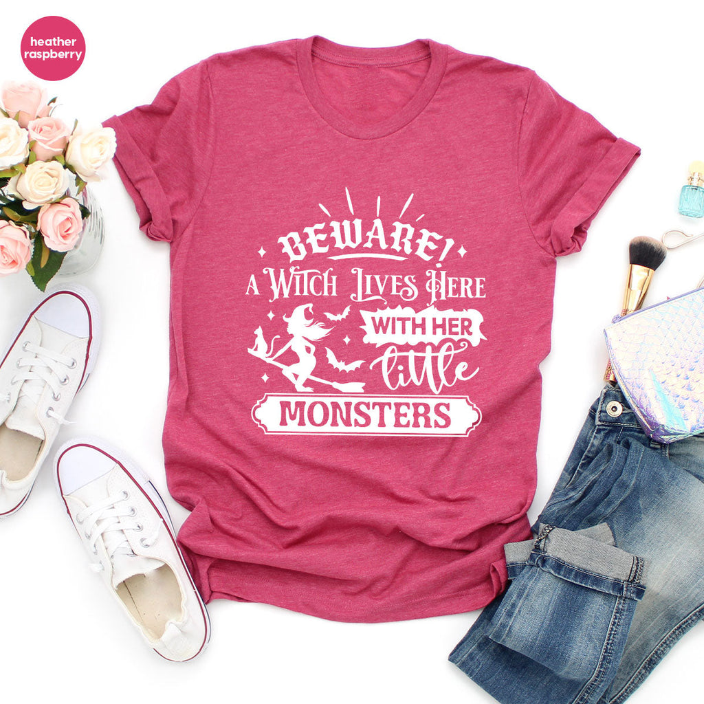 Funny Halloween Tshirts, Witch Shirt, Party Tshirt, Witchy product image 185