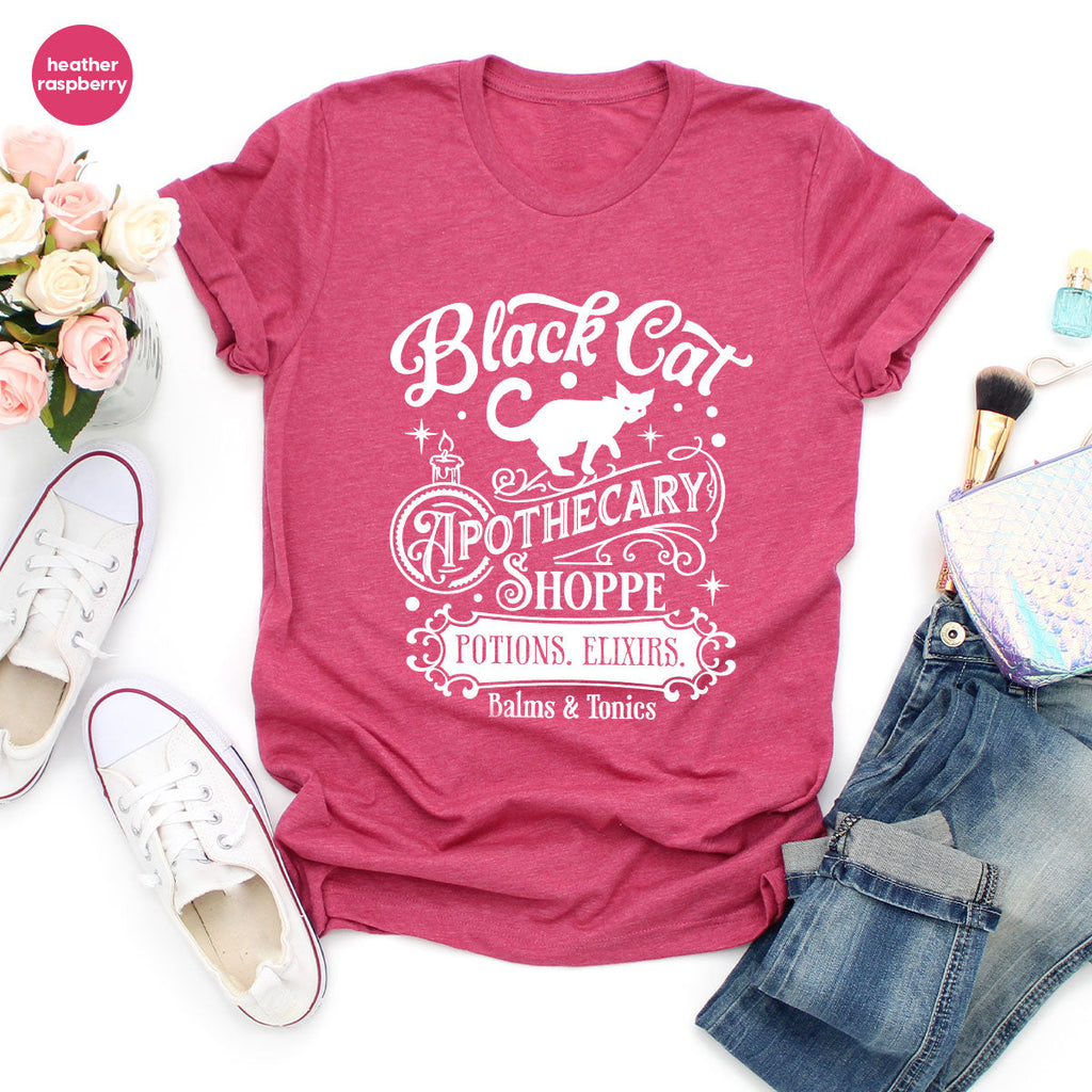 Halloween Party T-Shirt, Spooky Sweatshirt, Gifts, Cat product image 101