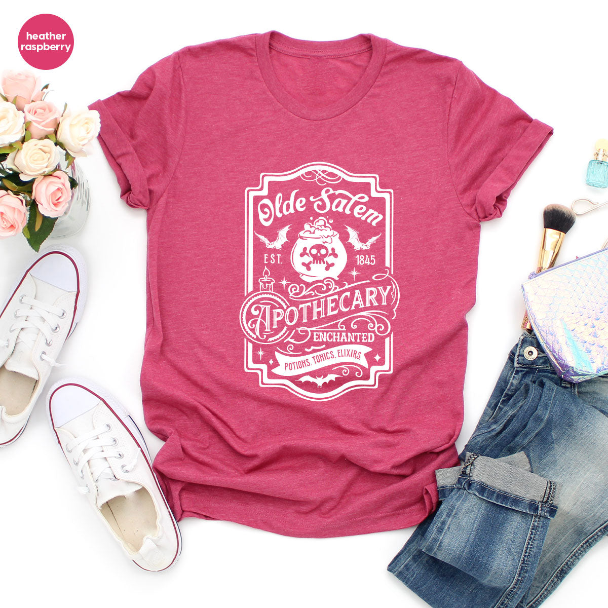 Spooky Season Clothing, Witches Crewneck Sweatshirts product image 100