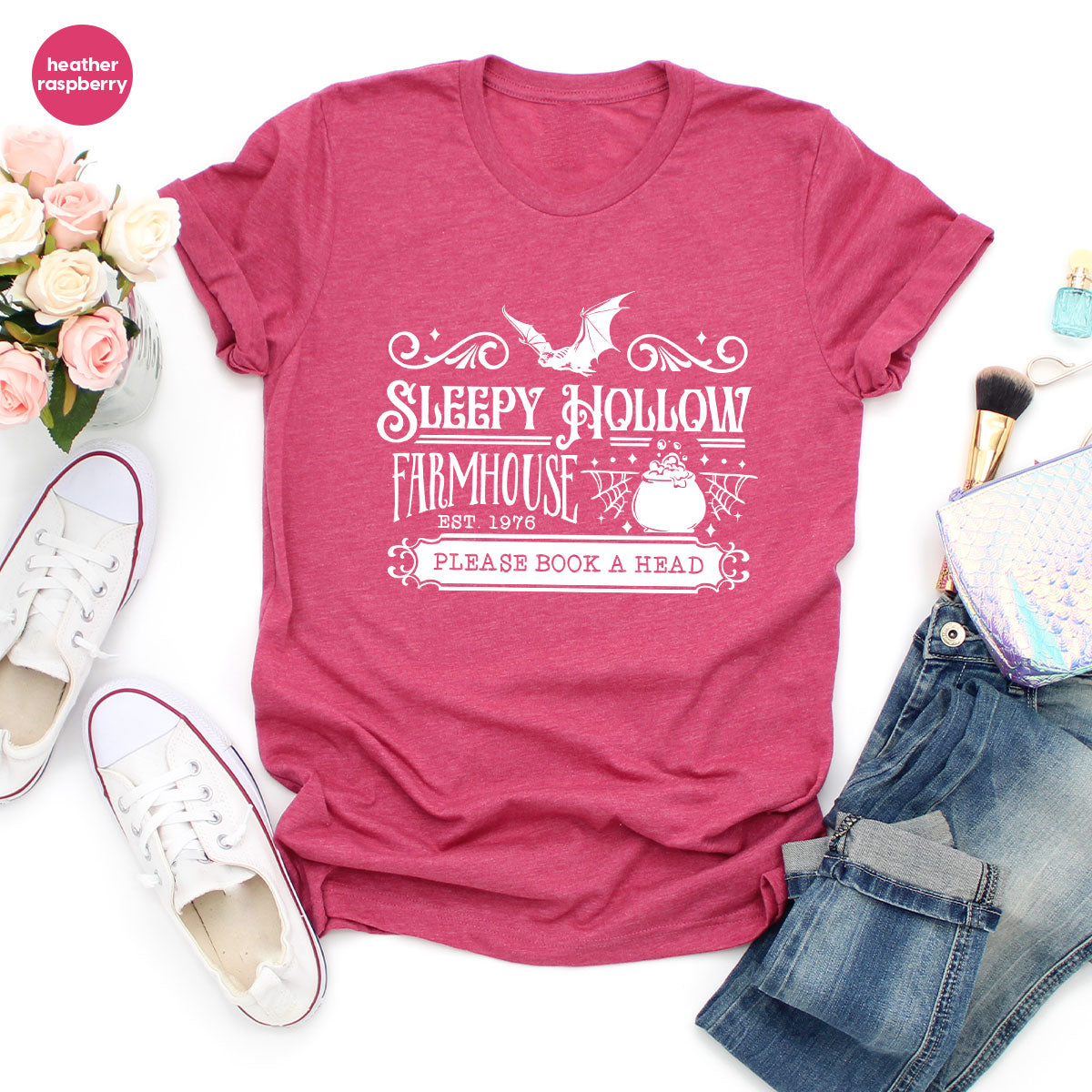 Spooky Season Clothing, Halloween Party Shirts, Farm Horror product image 124