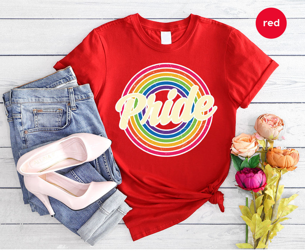 Pride Shirt, LGBT T-Shirt, Tee, Rainbow Graphic product image 109