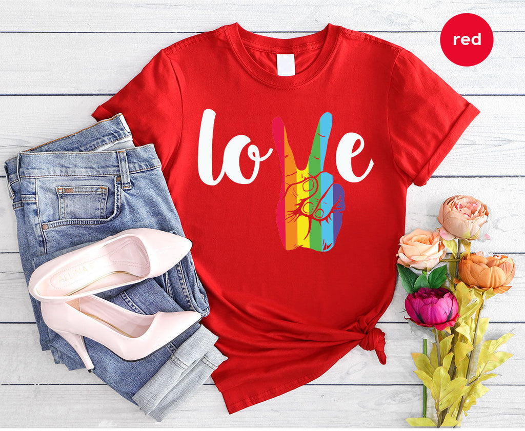 LGBT Love Shirt, Victory T-Shirt, Pride Tee, Glory product image 103