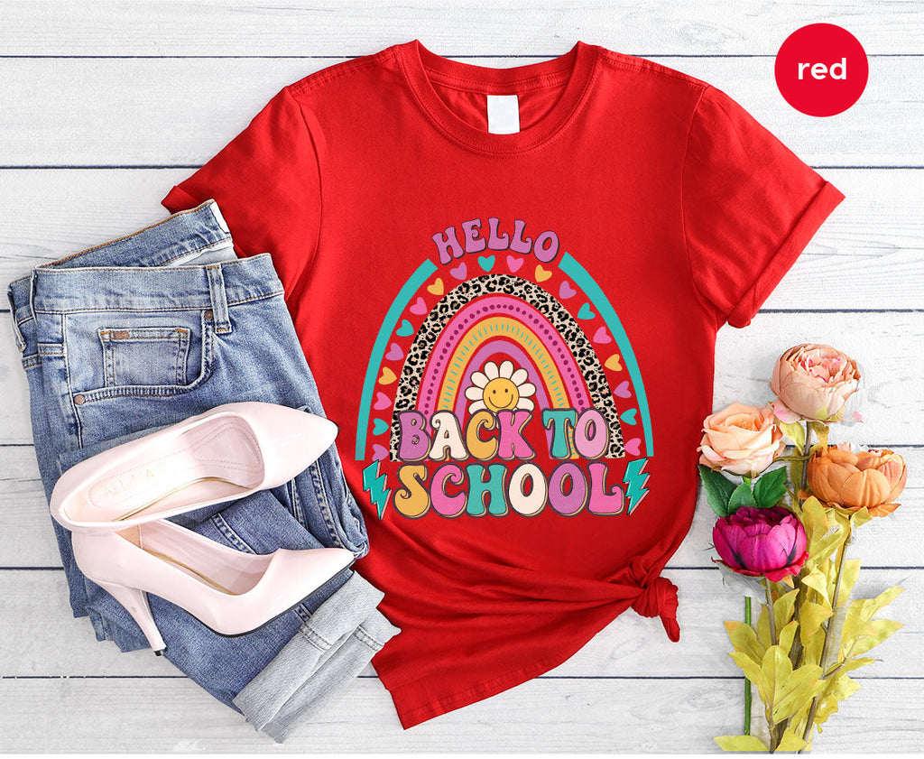Inspirational Teacher Shirt, First Day Of School Clothing product image 54