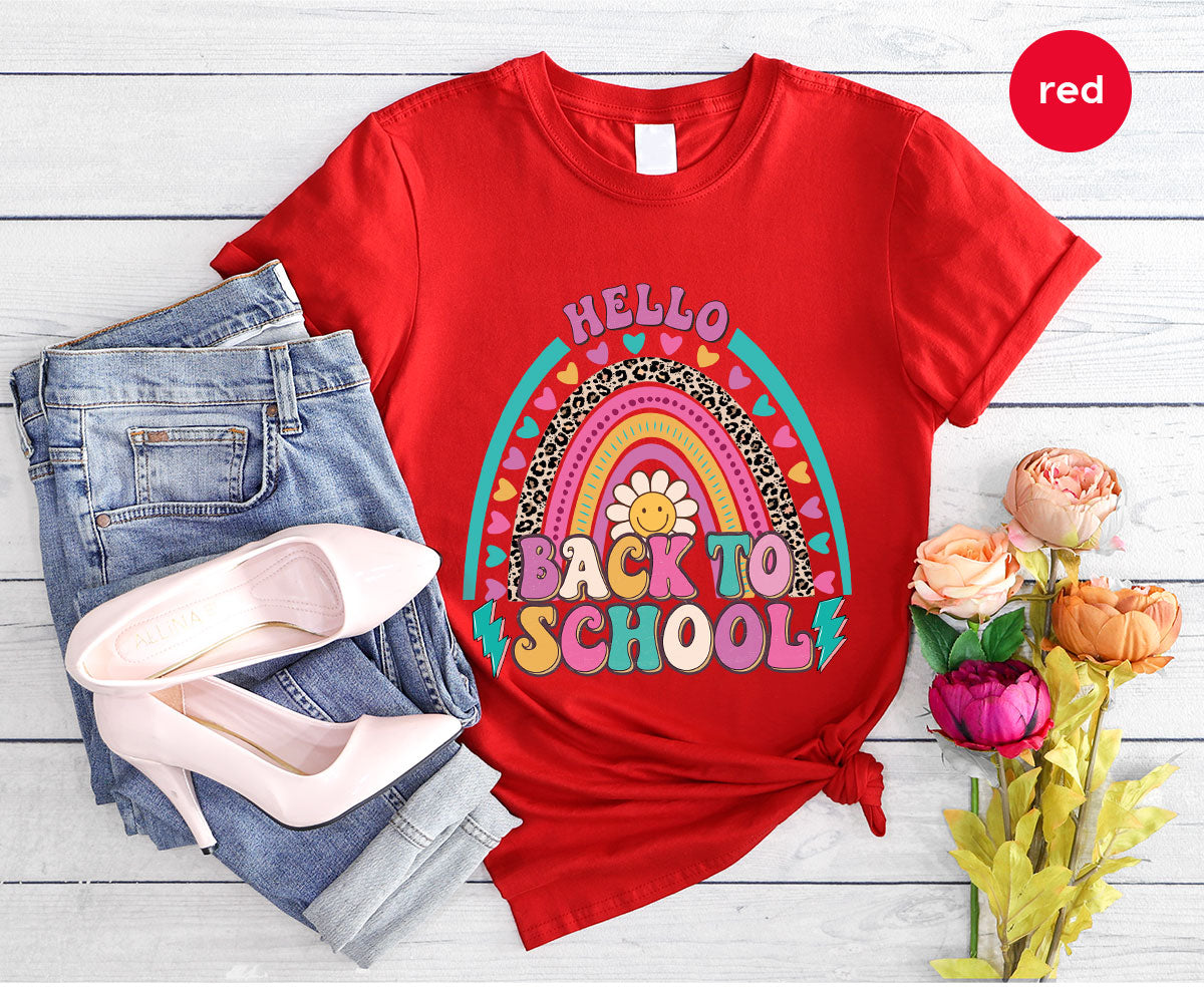 Inspirational Teacher Shirt, First Day Of School Clothing product image 54