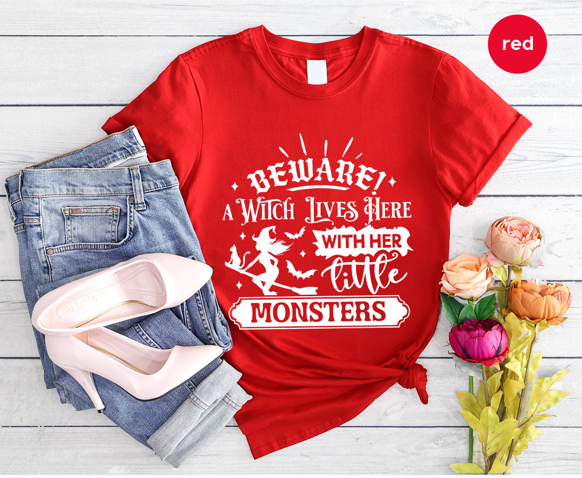 Funny Halloween Tshirts, Witch Shirt, Party Tshirt, Witchy product image 186