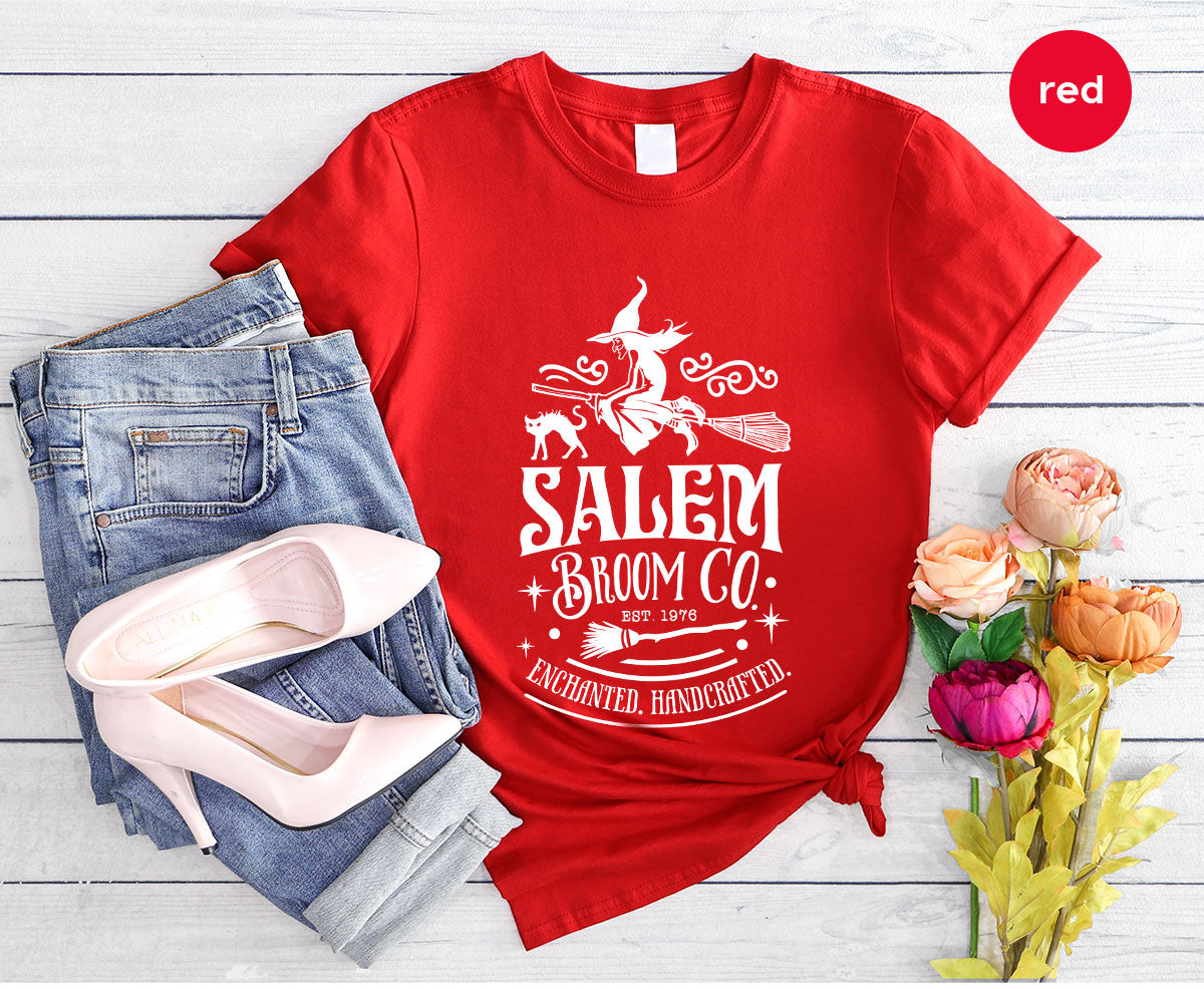 Halloween T-Shirt, Gifts, Salem Graphic Tees, Witchy Witch product image 102