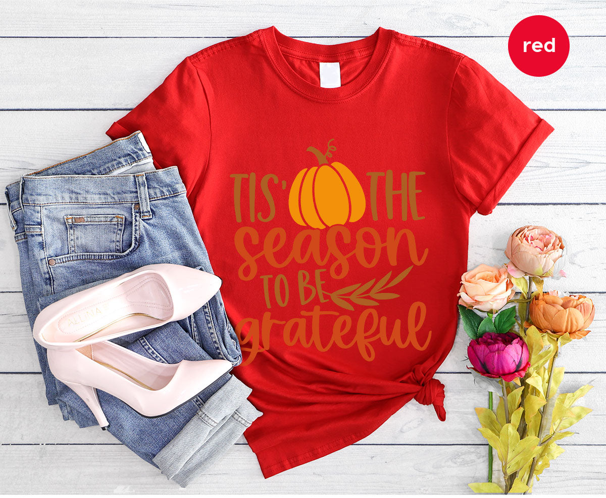 Fall T-Shirt, Autumn Crewneck Sweatshirt, Thanksgiving product image 189