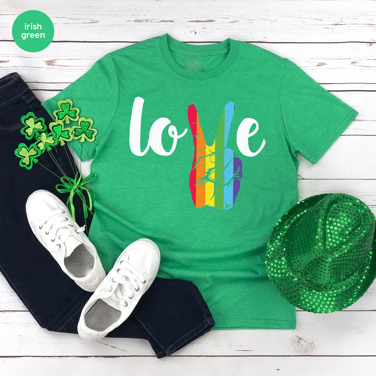 LGBT Love Shirt, Victory T-Shirt, Pride Tee, Glory product image 93
