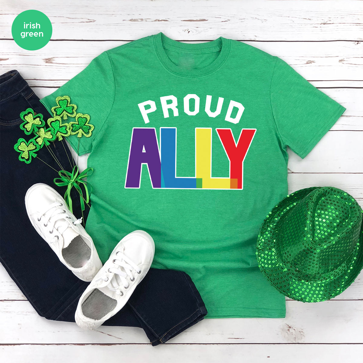 Proud Ally Shirt, LGBT T-Shirt, Tee product image 102
