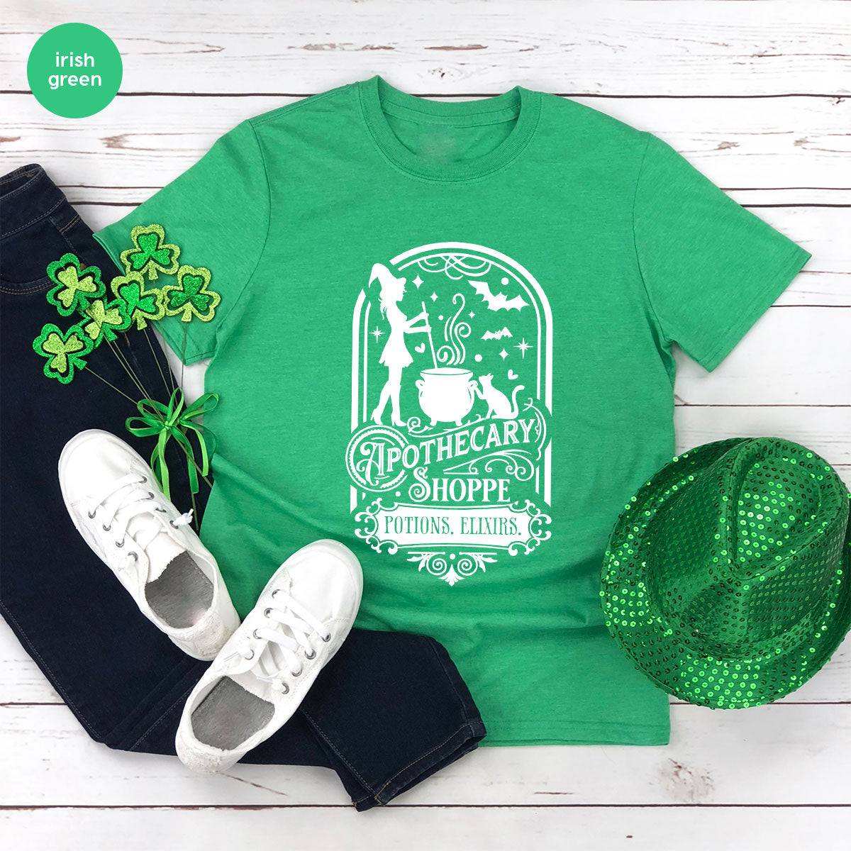 Funny Witch Shirt, Halloween Party Tshirt, Apothecary product image 175