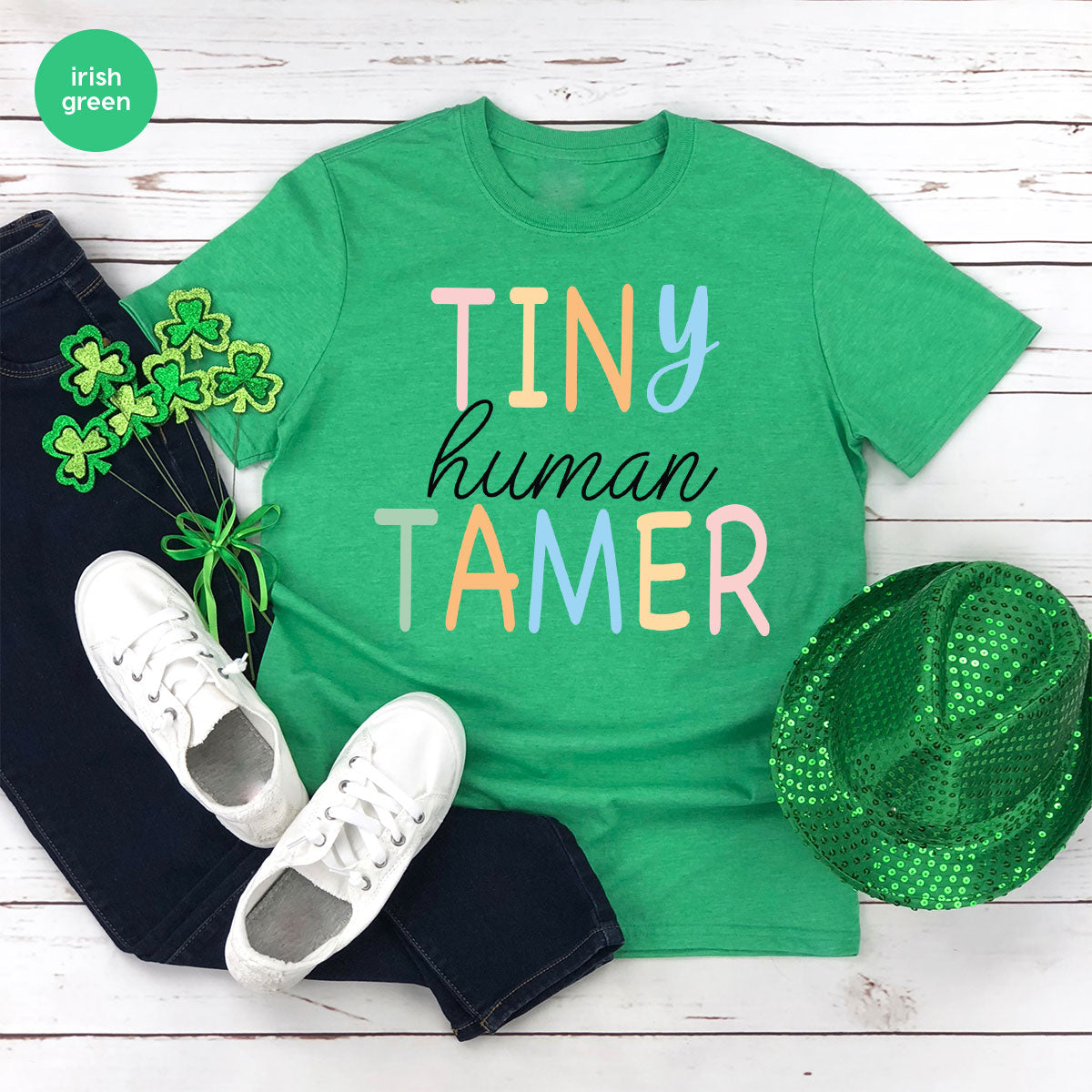 Teacher Shirt, Tiny Human Tamer, Kindergarten Preschool product image 37