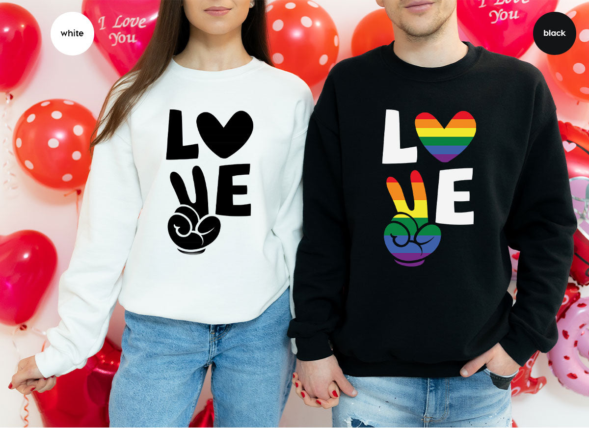 LGBT Love Shirt, Rainbow Glory T-Shirt, Pride Tee product image 117