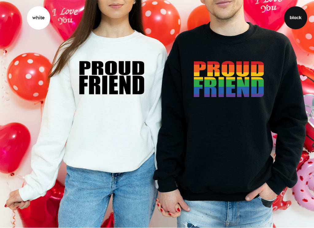 LGBT Friendship Shirt, Proud Friend T-Shirt, Gift Tee product image 115