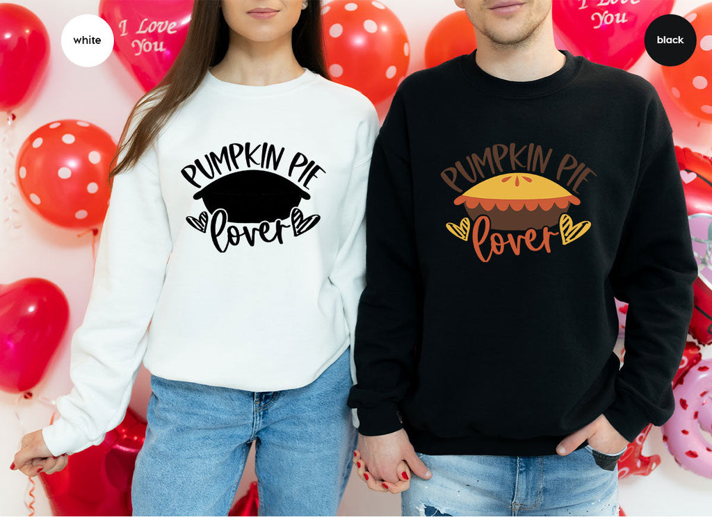 Kids Thanksgiving Shirts, Pumpkin Pie Graphic Tees, Gift product image 145