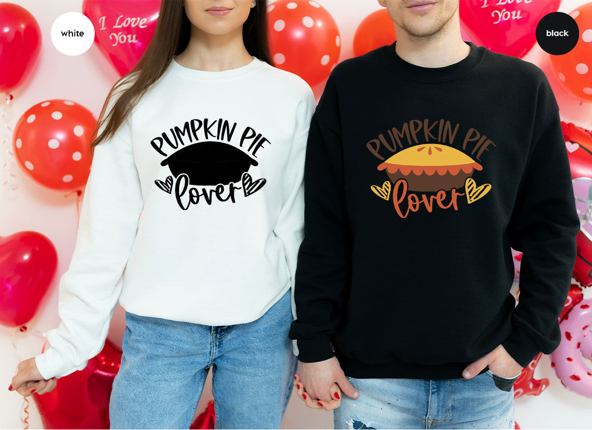 Kids Thanksgiving Shirts, Pumpkin Pie Graphic Tees, Gift product image 145