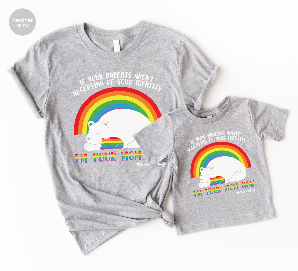 I'm Your Mom Now T-Shirt, Cute LGBT Glory Tee product image 101