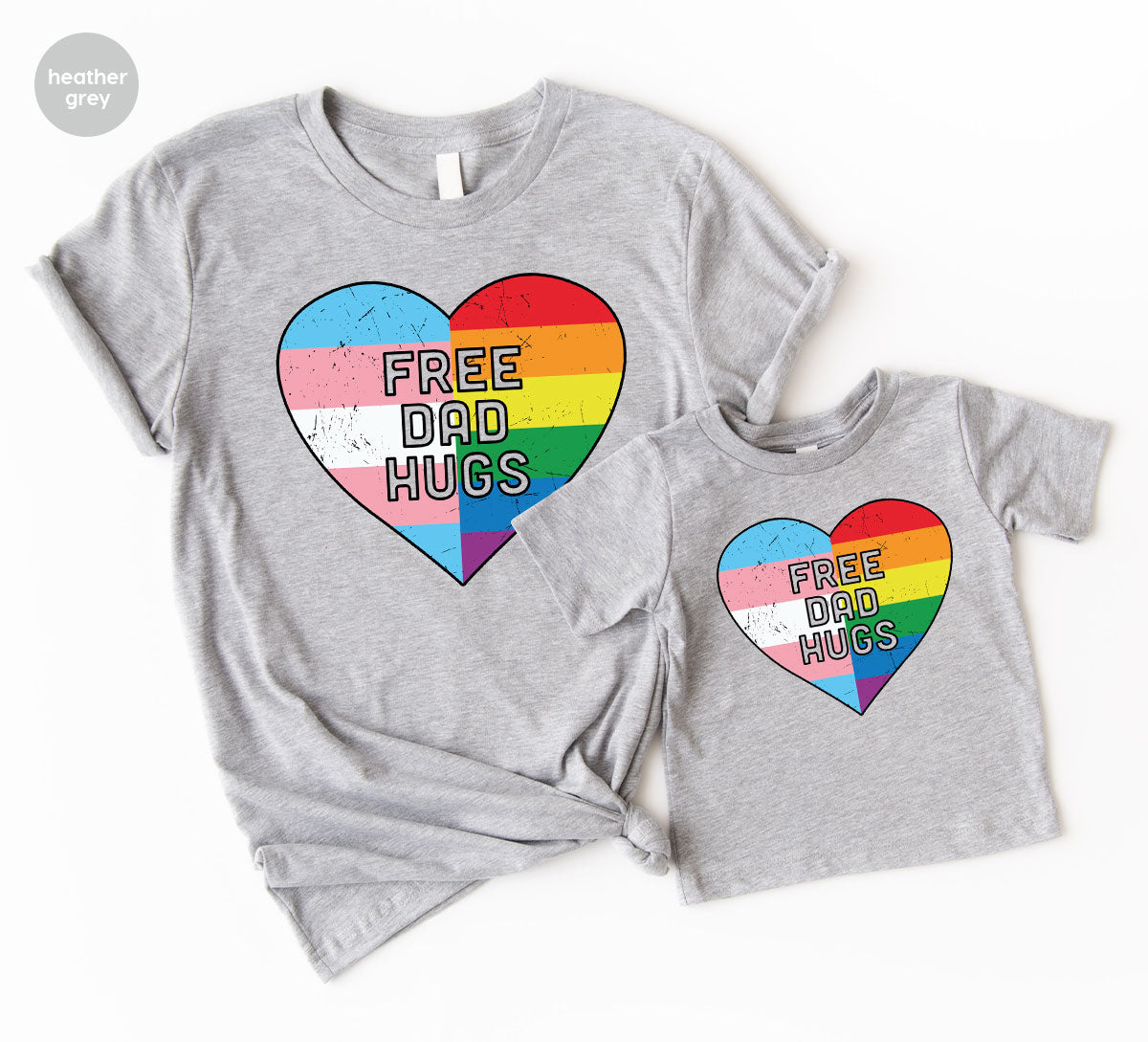Free Dad Hugs Shirt, LGBT Pride T-Shirt product image 101