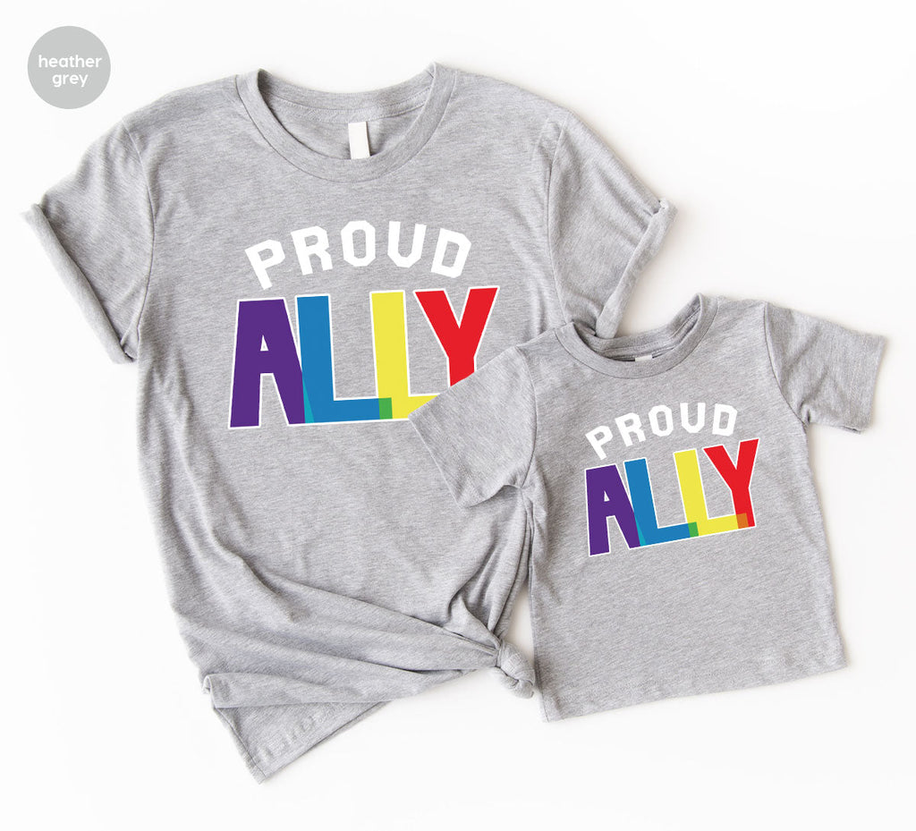 Proud Ally Shirt, LGBT T-Shirt, Tee product image 101