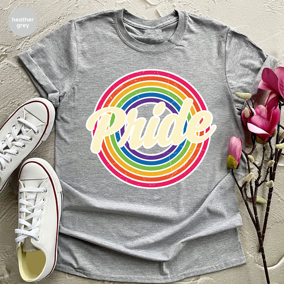 Pride Shirt, LGBT T-Shirt, Tee, Rainbow Graphic product image 97