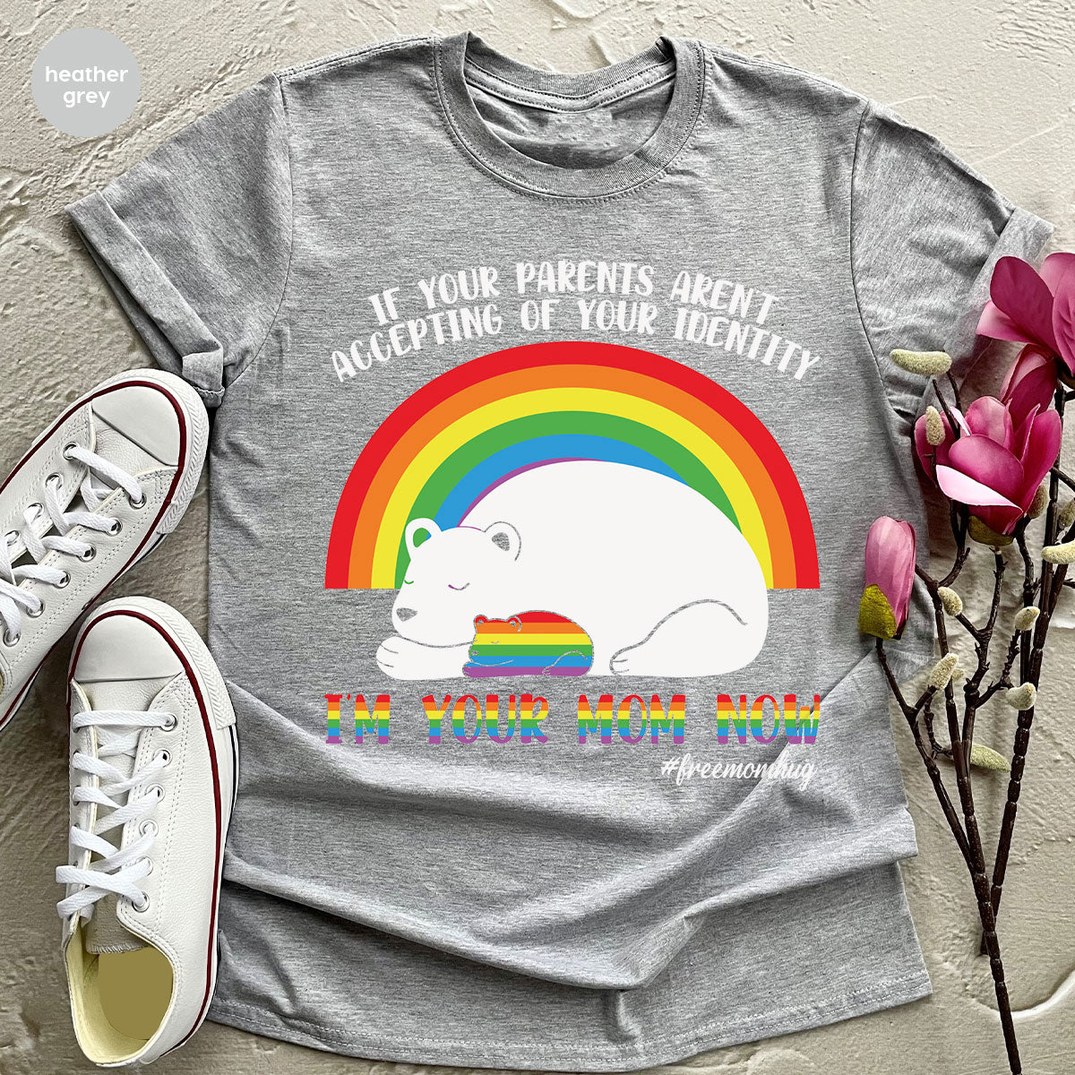 I'm Your Mom Now T-Shirt, Cute LGBT Glory Tee product image 100