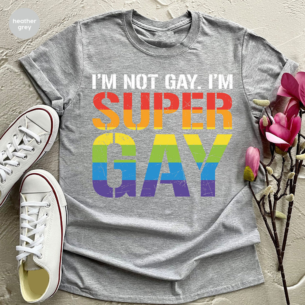 Super Gay Shirt, LGBT Power T-Shirt, Tee product image 94
