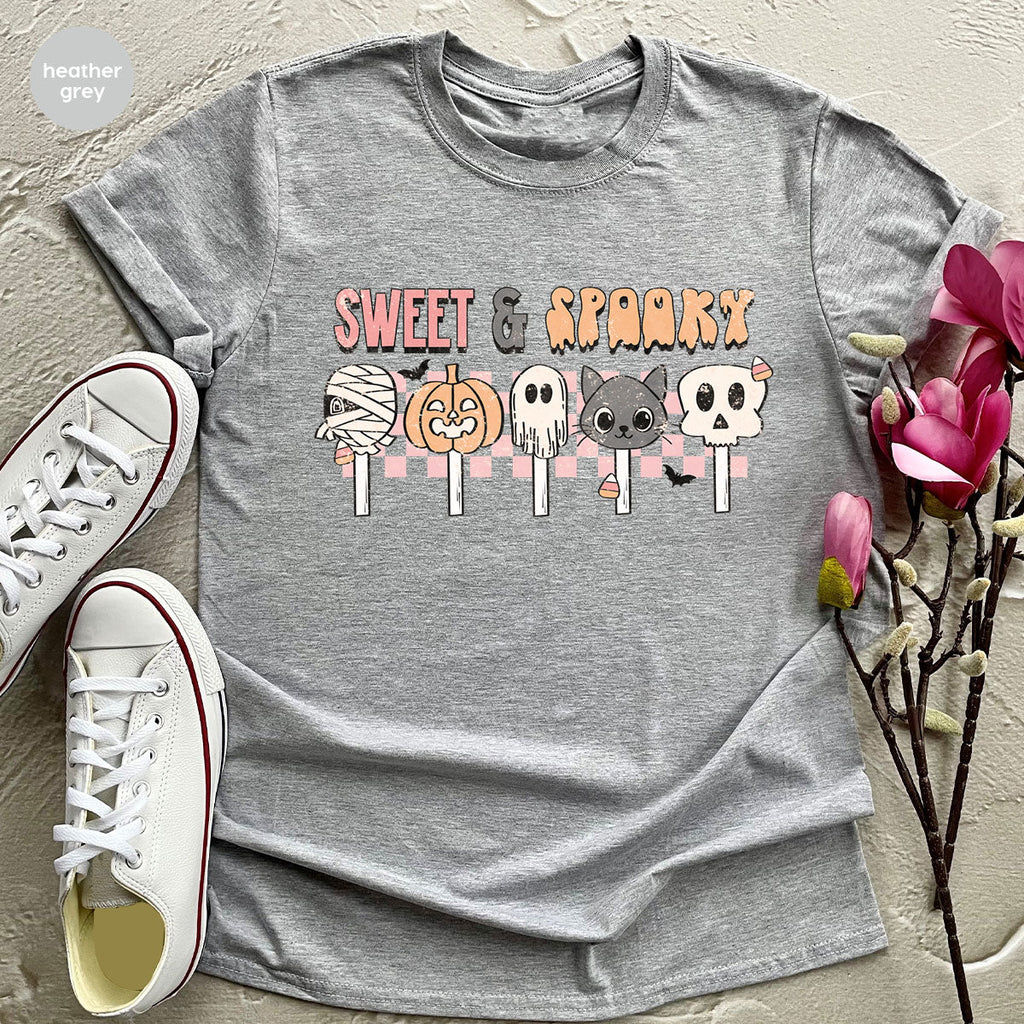 Retro Pumpkin T Shirt, Vintage Cat T-Shirt, Sweet Toddler product image 151
