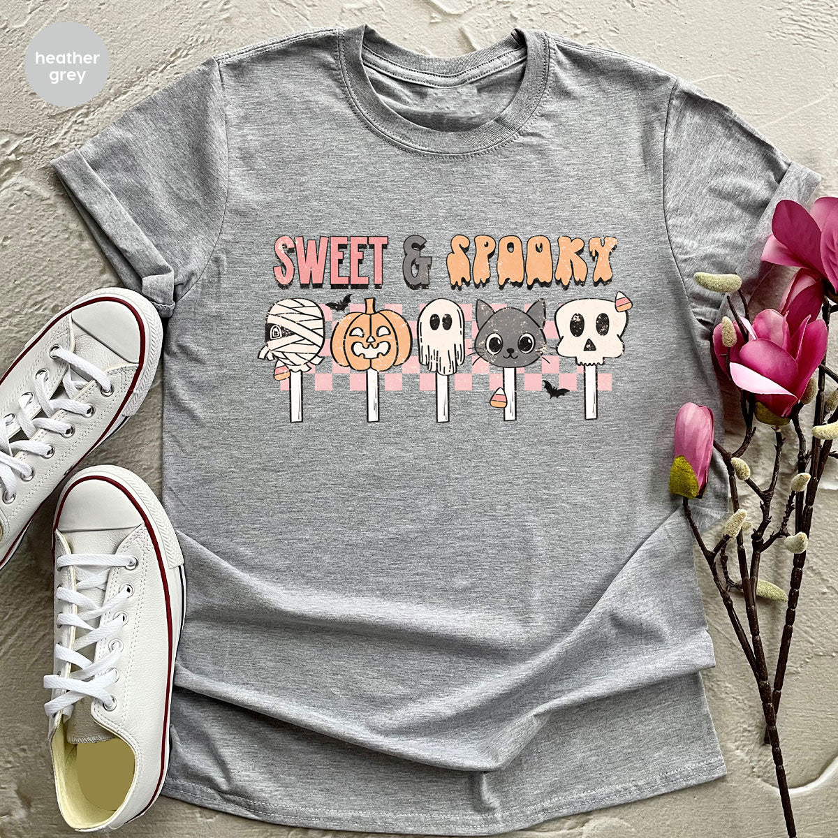 Retro Pumpkin T Shirt, Vintage Cat T-Shirt, Sweet Toddler product image 151