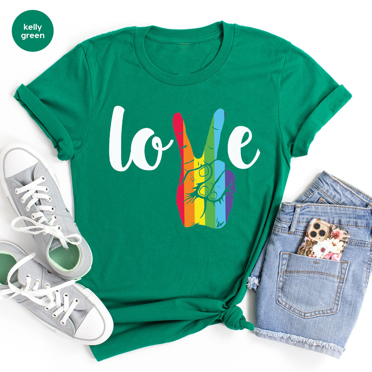 LGBT Love Shirt, Victory T-Shirt, Pride Tee, Glory product image 94