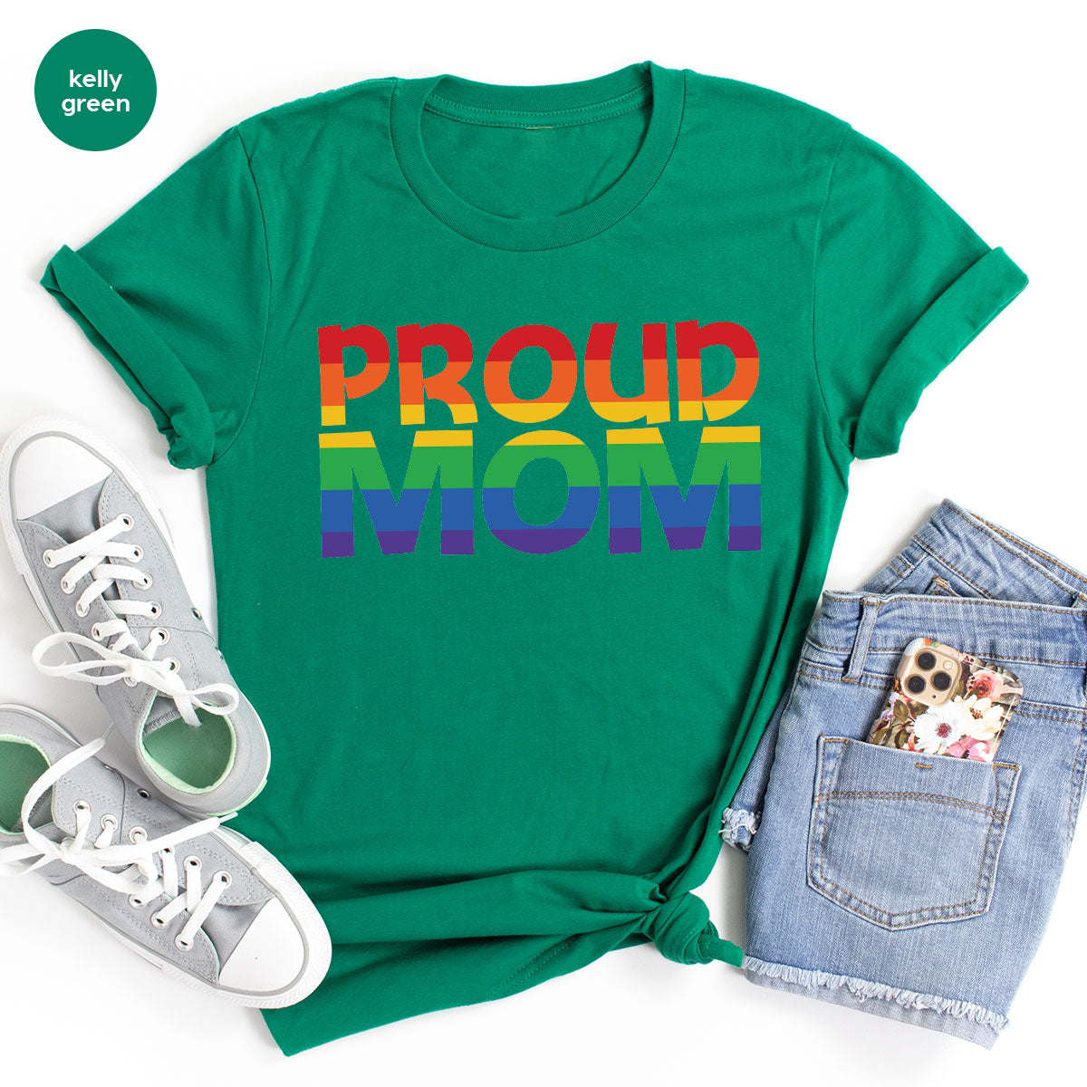 Proud Mom Shirt, LGBT T-Shirt, Tee product image 104