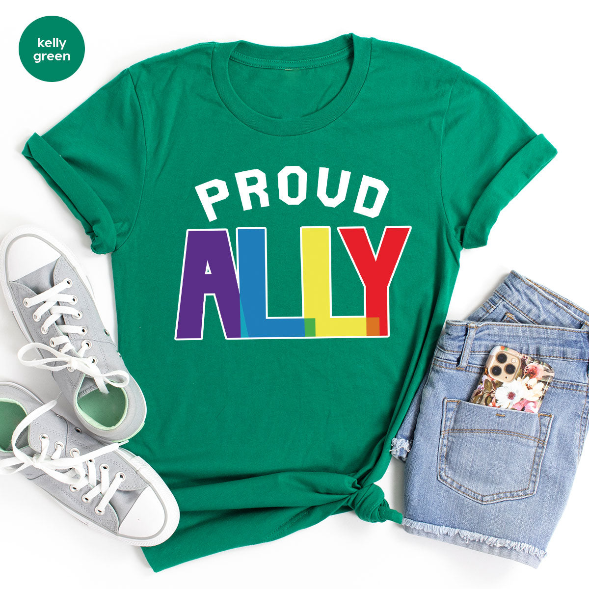 Proud Ally Shirt, LGBT T-Shirt, Tee product image 103