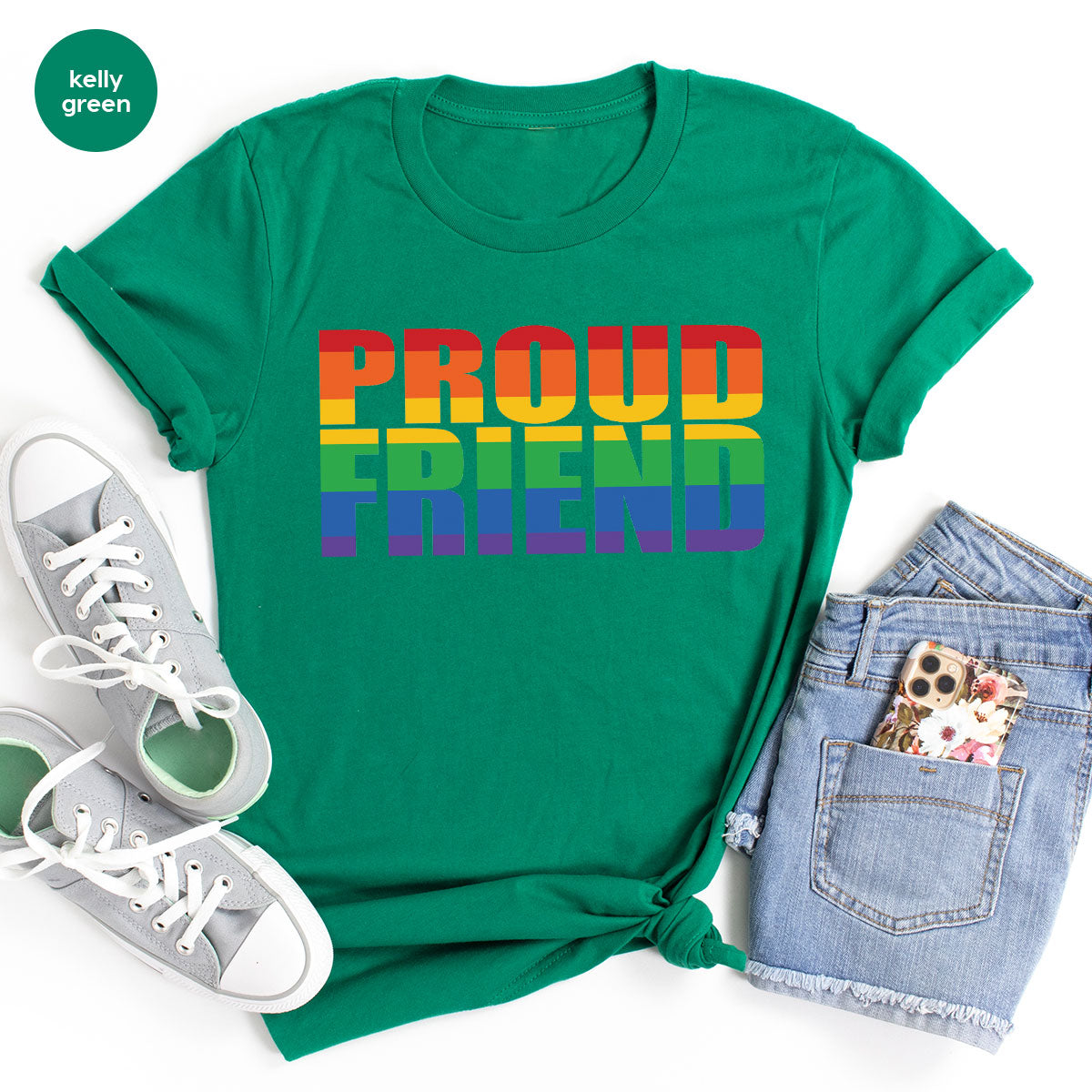 LGBT Friendship Shirt, Proud Friend T-Shirt, Gift Tee product image 101