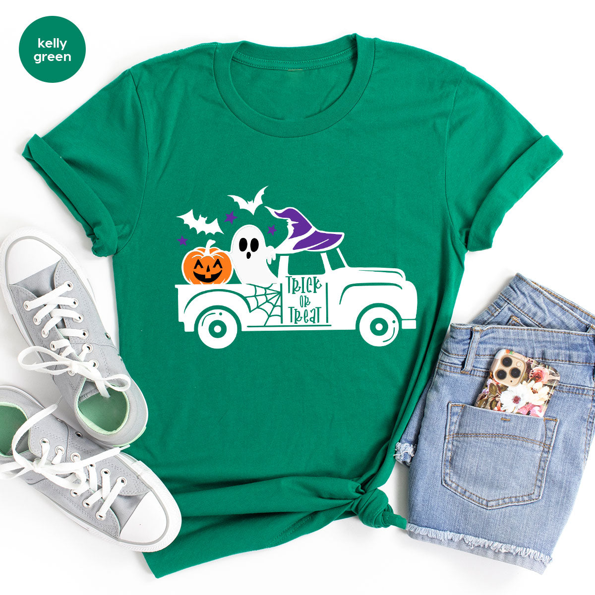 Halloween Sweatshirt, Gifts, Pumpkin Graphic Tees, Spooky product image 116