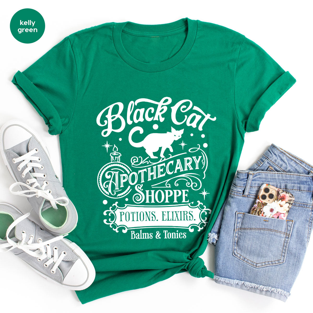 Halloween Party T-Shirt, Spooky Sweatshirt, Gifts, Cat product image 90
