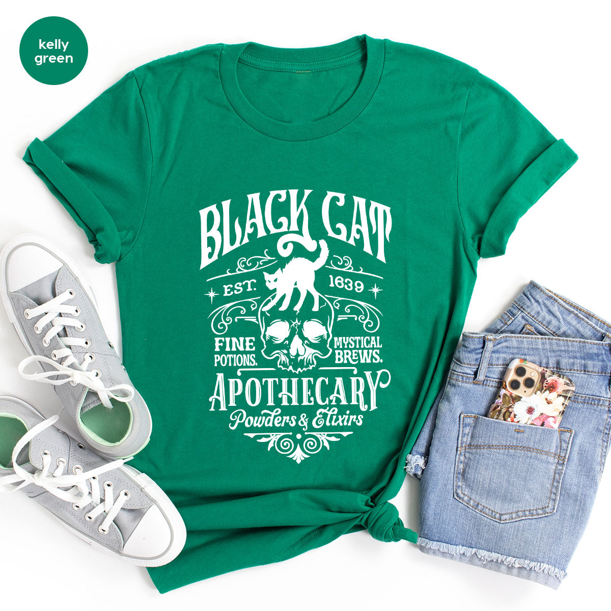 Spooky Season Gifts, Halloween Party Toddler T-Shirt, Cat product image 102
