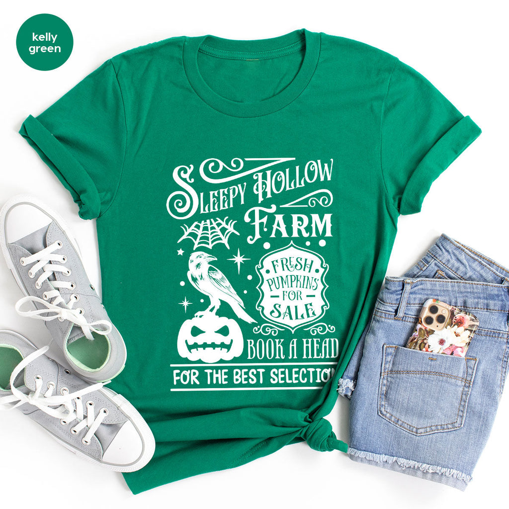 Halloween Sweatshirt, Farmer Outfit, Pumpkin Shirt, Spooky product image 175