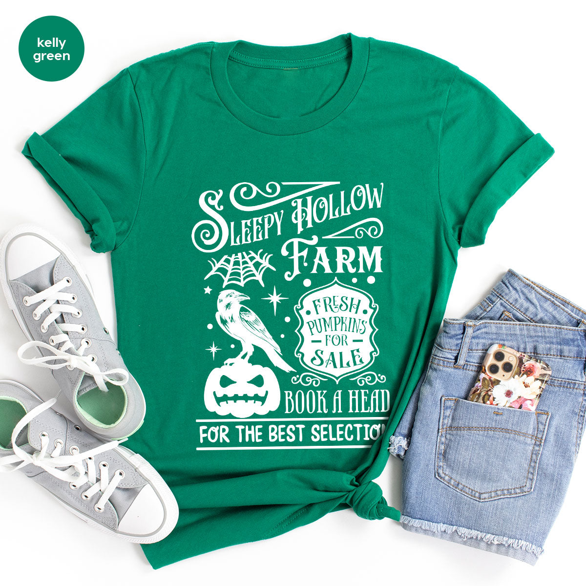 Halloween Sweatshirt, Farmer Outfit, Pumpkin Shirt, Spooky product image 175