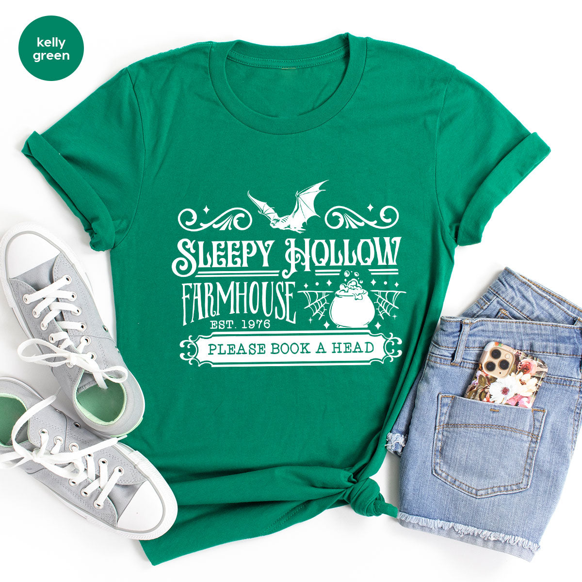 Spooky Season Clothing, Halloween Party Shirts, Farm Horror product image 113
