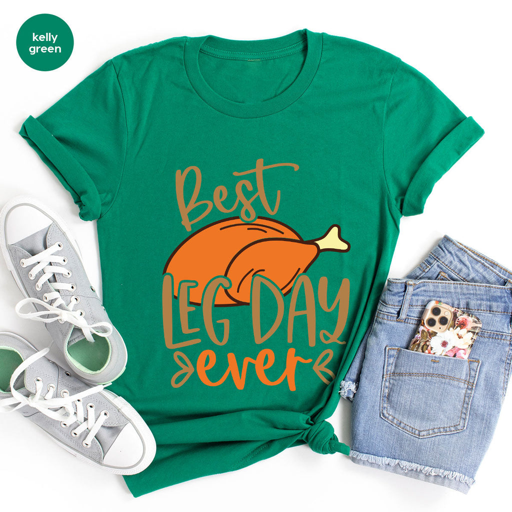 Funny Thanksgiving Shirts, Turkey Graphic Tees, Fall product image 113