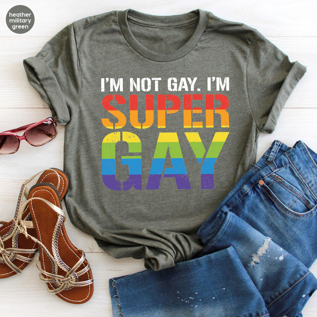 Super Gay Shirt, LGBT Power T-Shirt, Tee product image 101