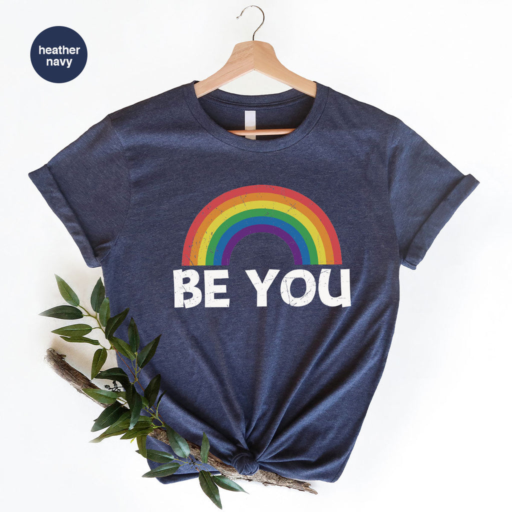Rainbow T-Shirt, Be You Shirt, LGBT Pride product image 102