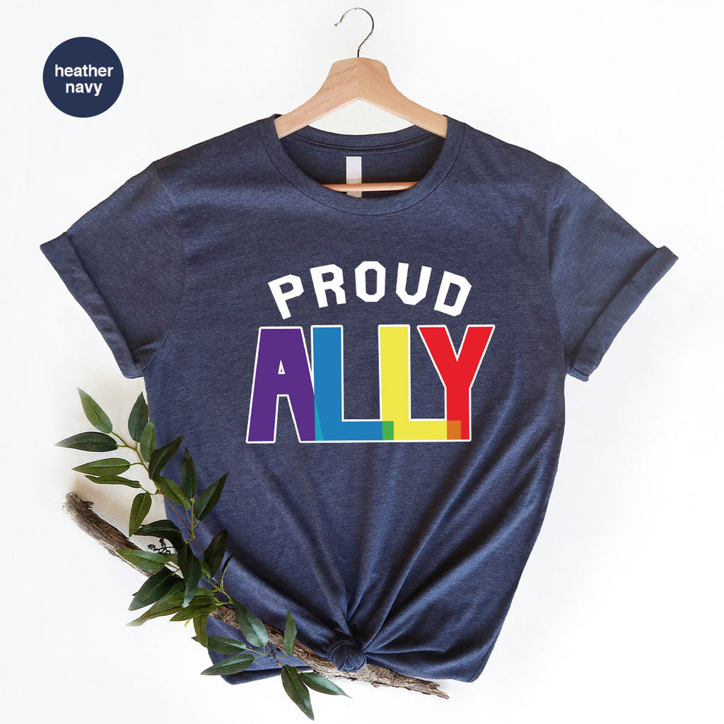 Proud Ally Shirt, LGBT T-Shirt, Tee product image 108