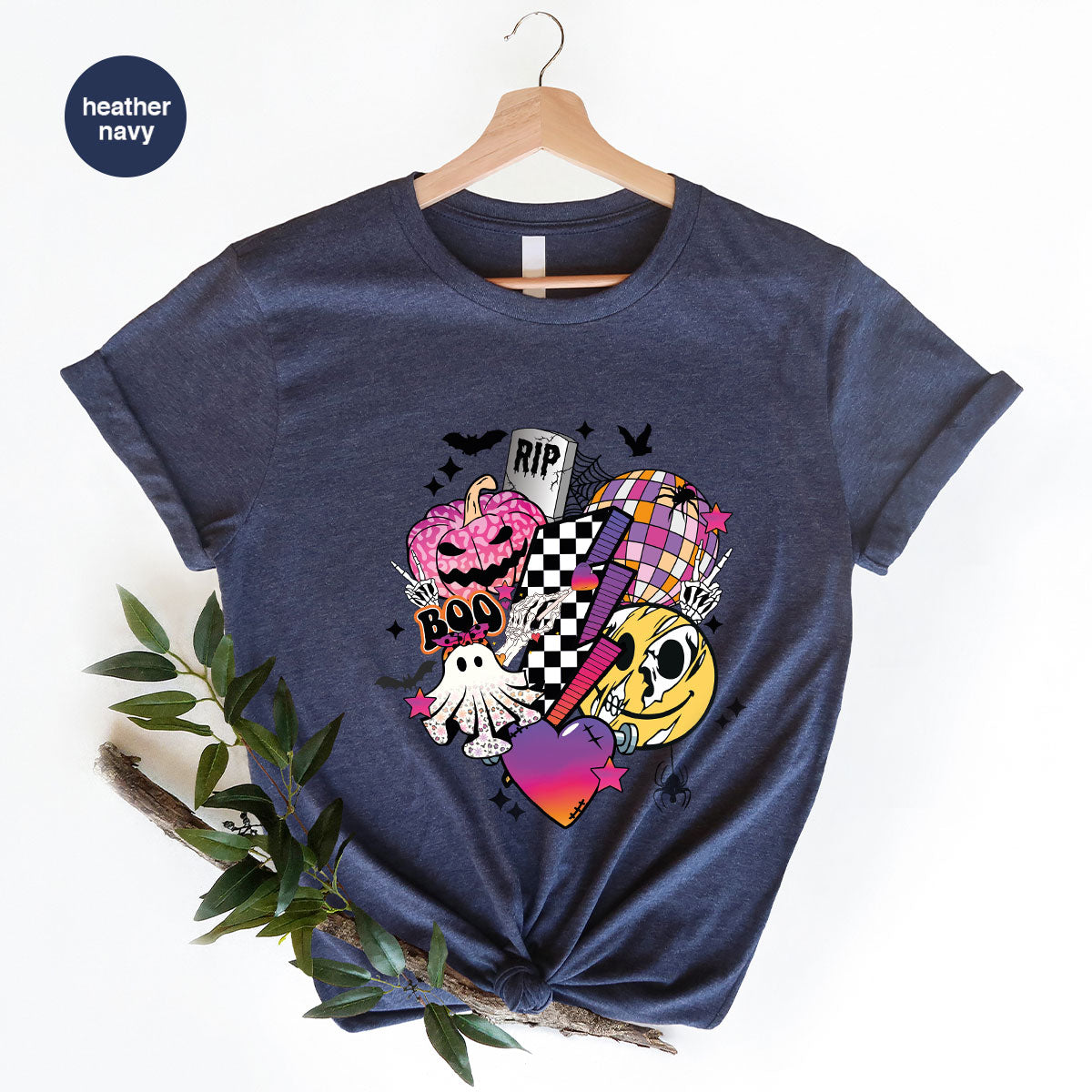 Halloween Shirt, Gifts, Spooky Season Pumpkin Graphic Tees product image 162