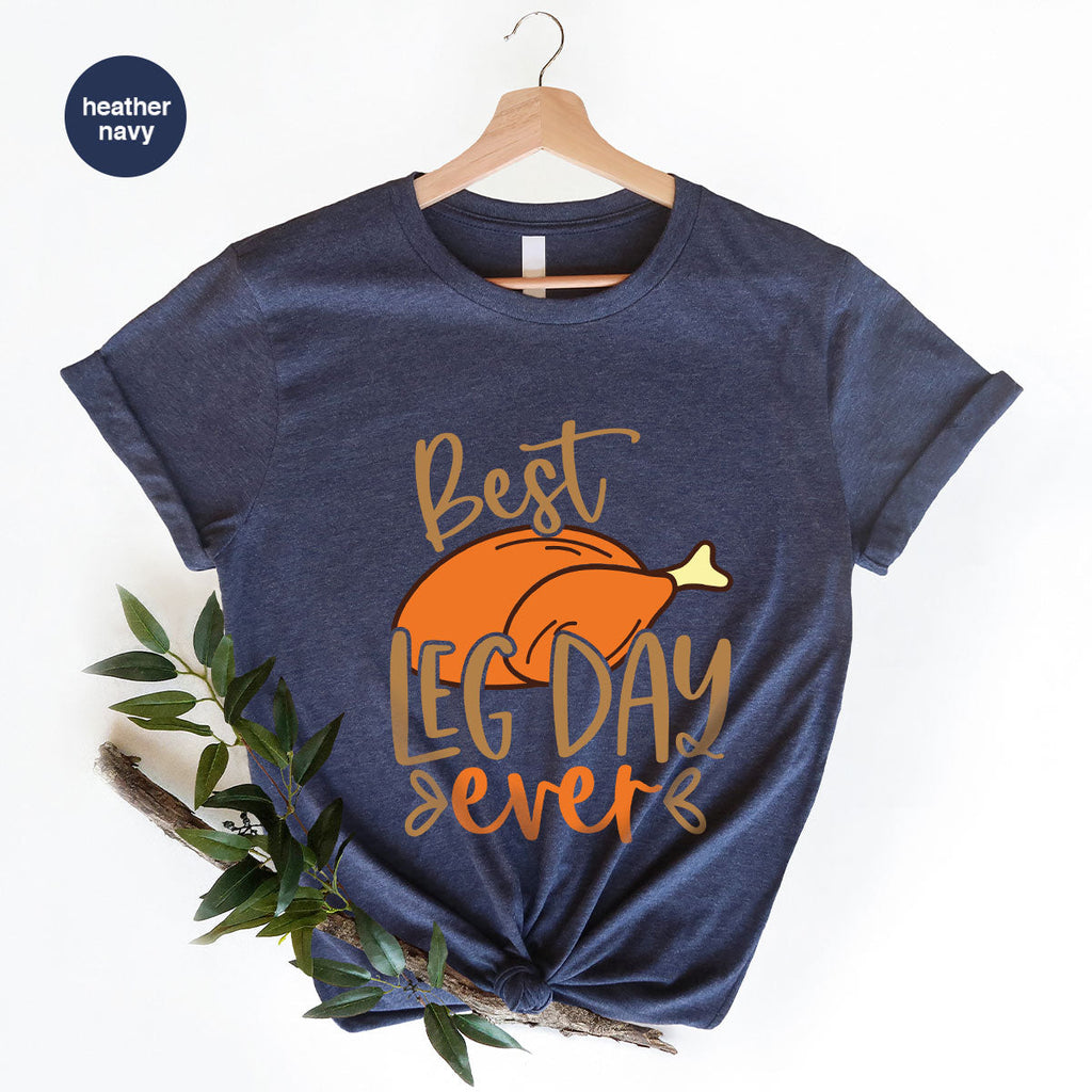 Funny Thanksgiving Shirts, Turkey Graphic Tees, Fall product image 121