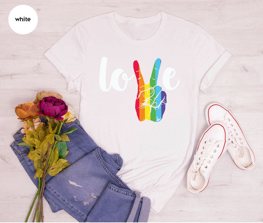 LGBT Love Shirt, Victory T-Shirt, Pride Tee, Glory product image 109