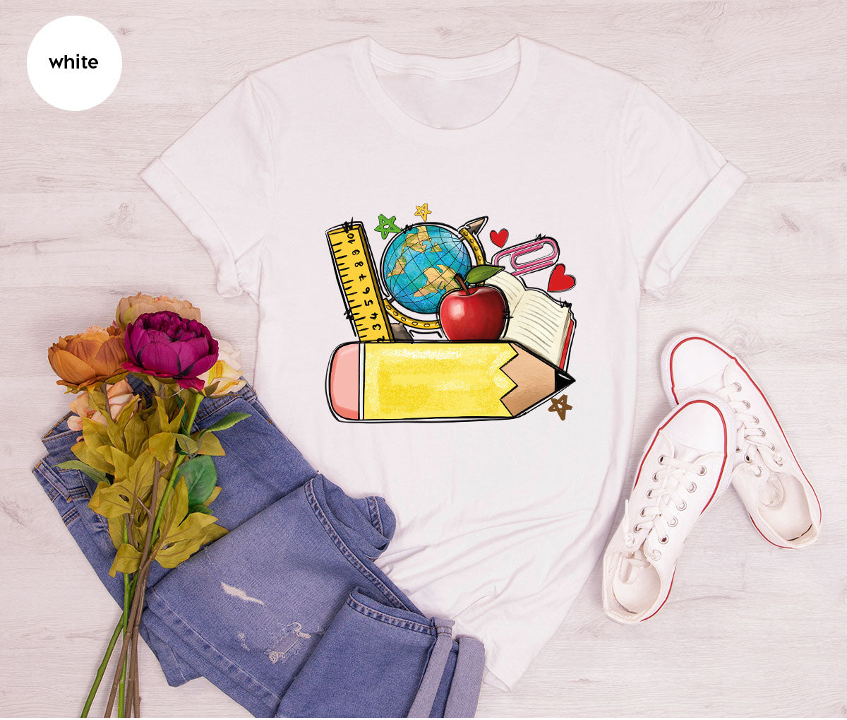 Funny Students Clothing, First Day of School Shirt, New product image 168