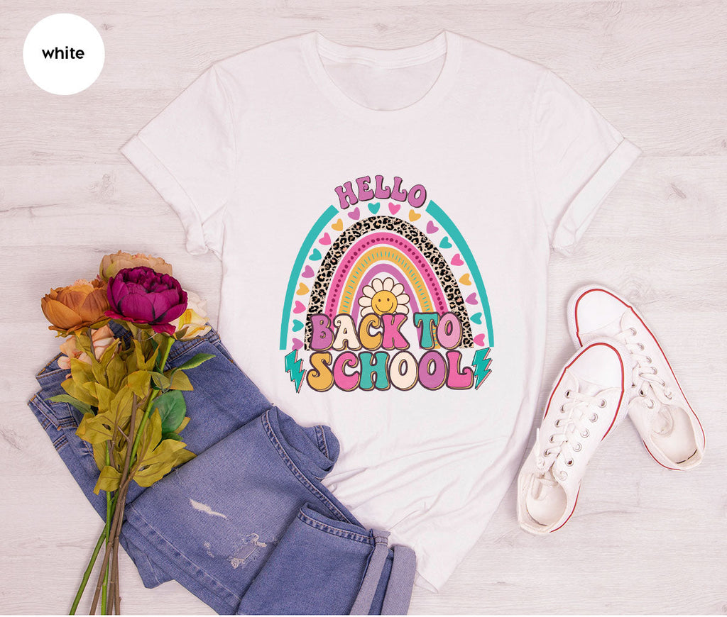 Inspirational Teacher Shirt, First Day Of School Clothing product image 62