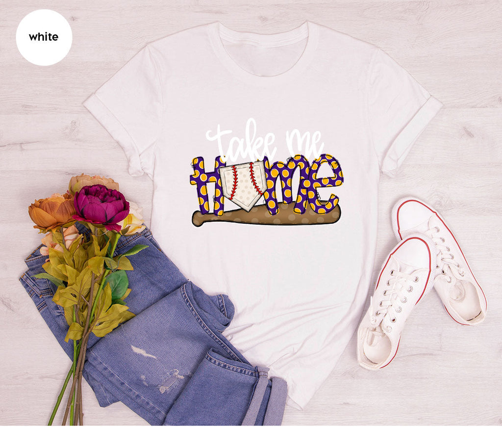 Baseball T-Shirt, Gifts for Her, Mom Outfit, Sister Shirt product image 98